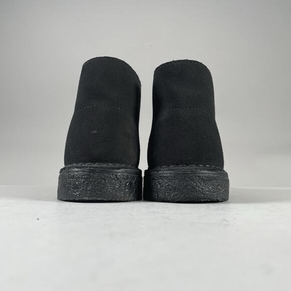 Clarks Original Women’s Size 9 M Black Suede Chukka Ankle Boots Shoes Casual EUC - Picture 3 of 9